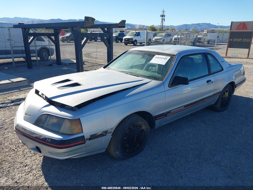 FORD THUNDERBIRD 1988 VIN 1FABP64T7JH229571