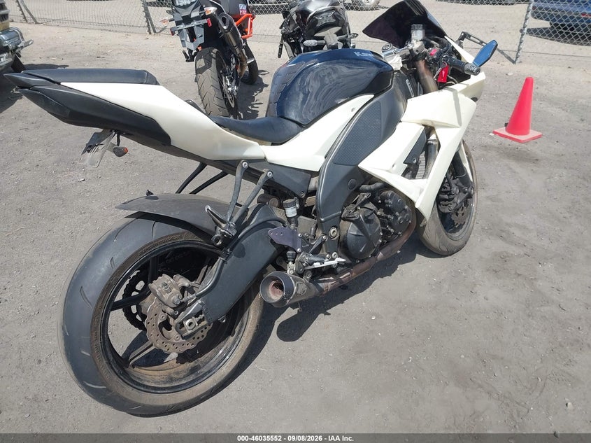 2008 KAWASAKI ZX1000 auction photo 4