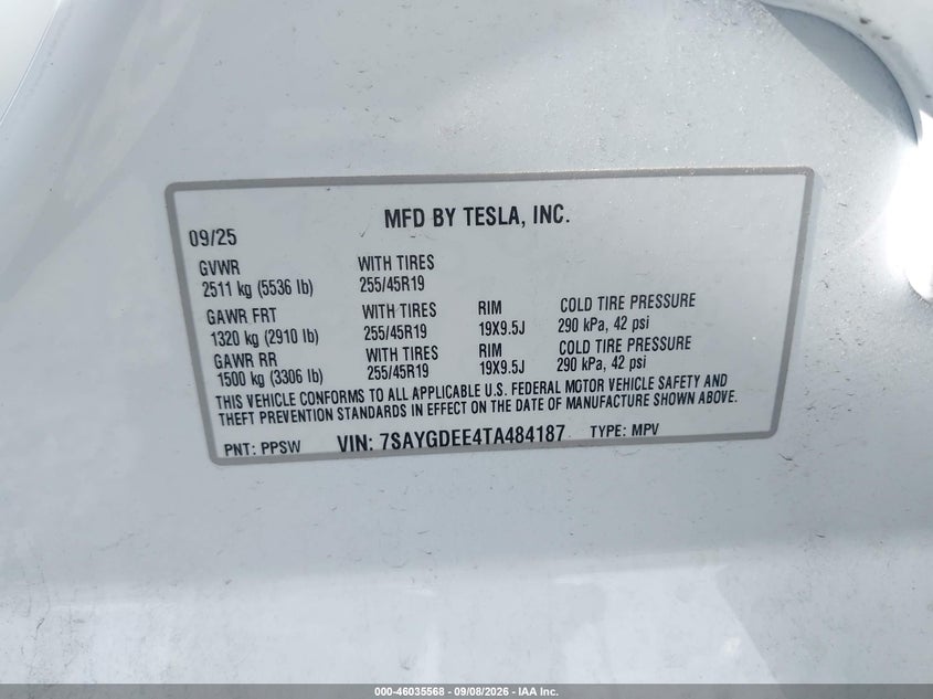TESLA MODEL Y - zdjęcie 9