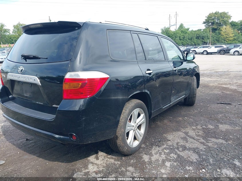 2008 TOYOTA HIGHLANDER SPORT UTILITY VEHICLE 3.5L V-6 DOHC, VVT, REGULAR , 270HP