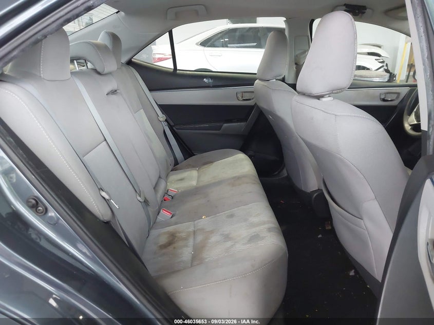 2016 TOYOTA COROLLA SEDAN 1.8L I-4 DOHC, VVT, REGULAR , 132HP
