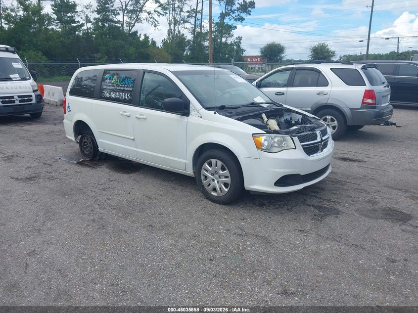2017 DODGE GRAND CARAVAN auction photo 1
