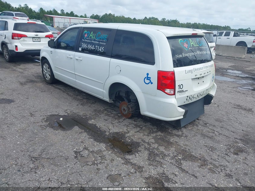 2017 DODGE GRAND CARAVAN auction photo 3