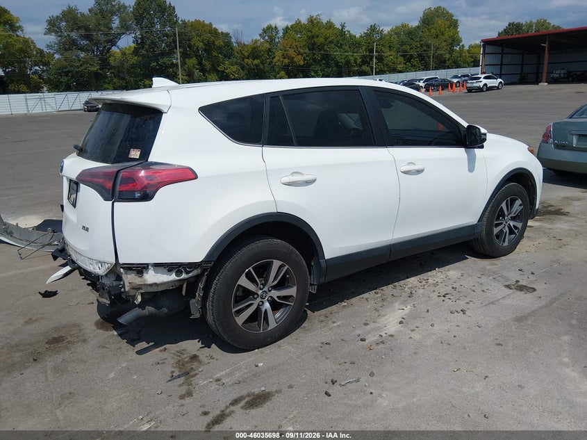 Vin: jtmwfrev0jd129030, lot: 46535117, toyota rav4 xle 20184