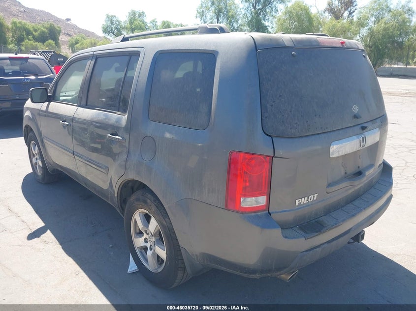 2011 HONDA PILOT auction photo 3