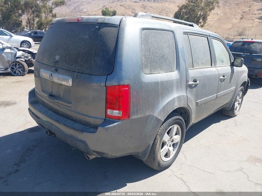 2011 HONDA PILOT auction photo 4