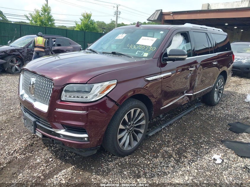 LINCOLN NAVIGATOR L 2019 VIN 5LMJJ3JT1KEL01127