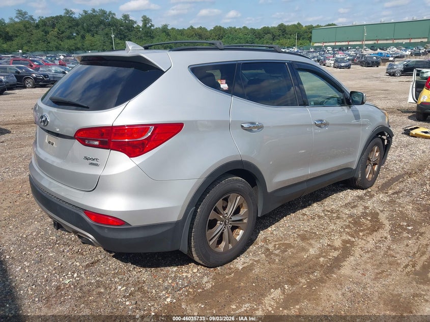 Vin: 5xyzudlb7eg141861, lot: 46535152, hyundai santa fe sport 2.4l 20144