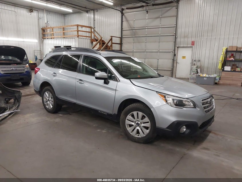 Vin: 4s4bsacc0h3412875, lot: 46535153, subaru outback 2.5i premium 2017 img_1
