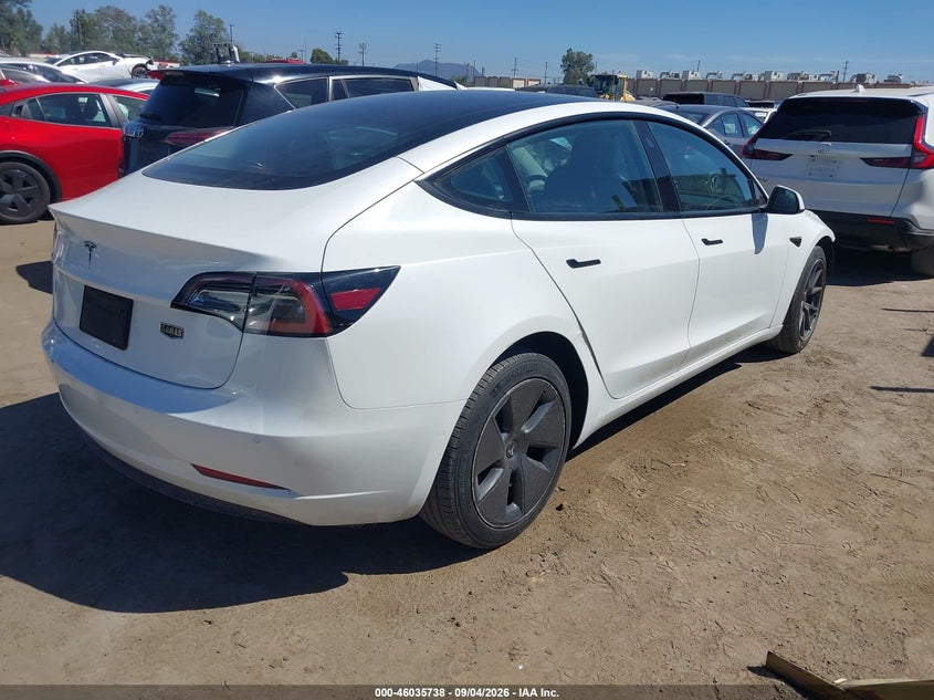 Vin: 5yj3e1ea2mf029724, lot: 46535157, tesla model 3 standard range plus rear-wheel drive 20214
