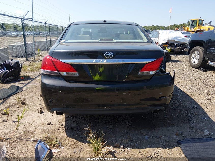 TOYOTA AVALON 2011 VIN 4T1BK3DB1BU379727