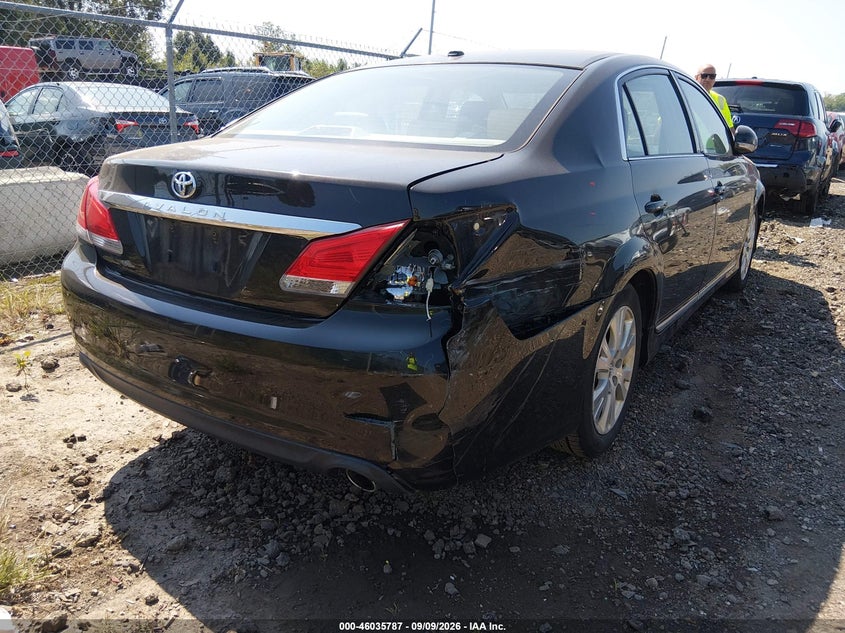 TOYOTA AVALON 2011 VIN 4T1BK3DB1BU379727