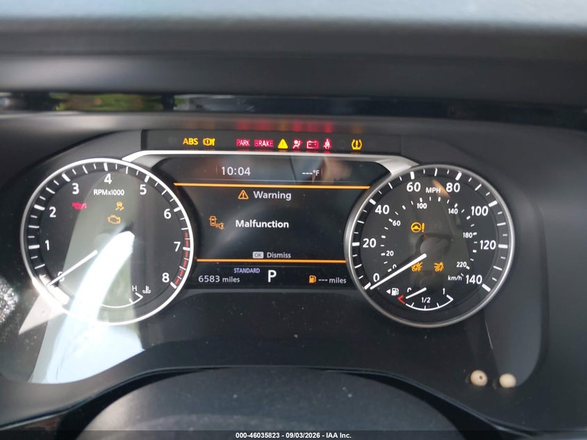 NISSAN PATHFINDER 2025 VIN 5N1DR3CA0SC305265