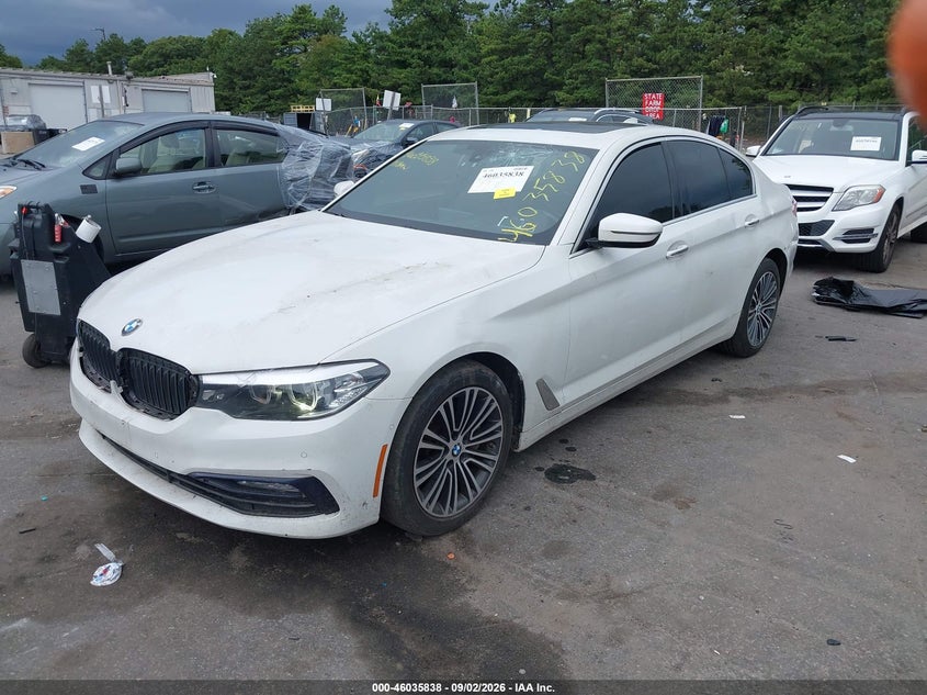 Vin: wbaje7c59jwc57565, lot: 46535257, bmw 540i xdrive 20182