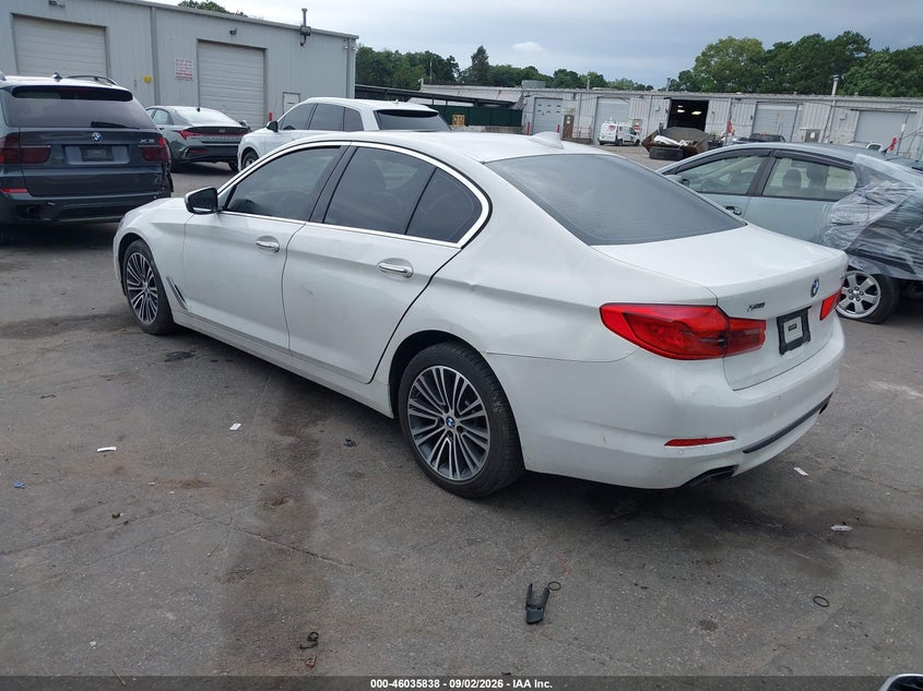 Vin: wbaje7c59jwc57565, lot: 46535257, bmw 540i xdrive 20183