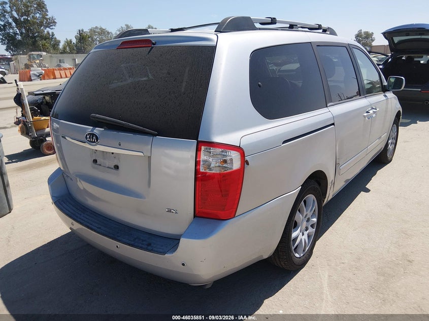 2007 KIA SEDONA auction photo 4