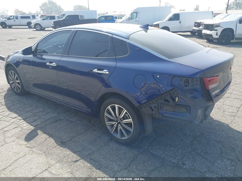 Vin: 5xxgu4l13kg304651, lot: 46535277, kia optima ex 20193