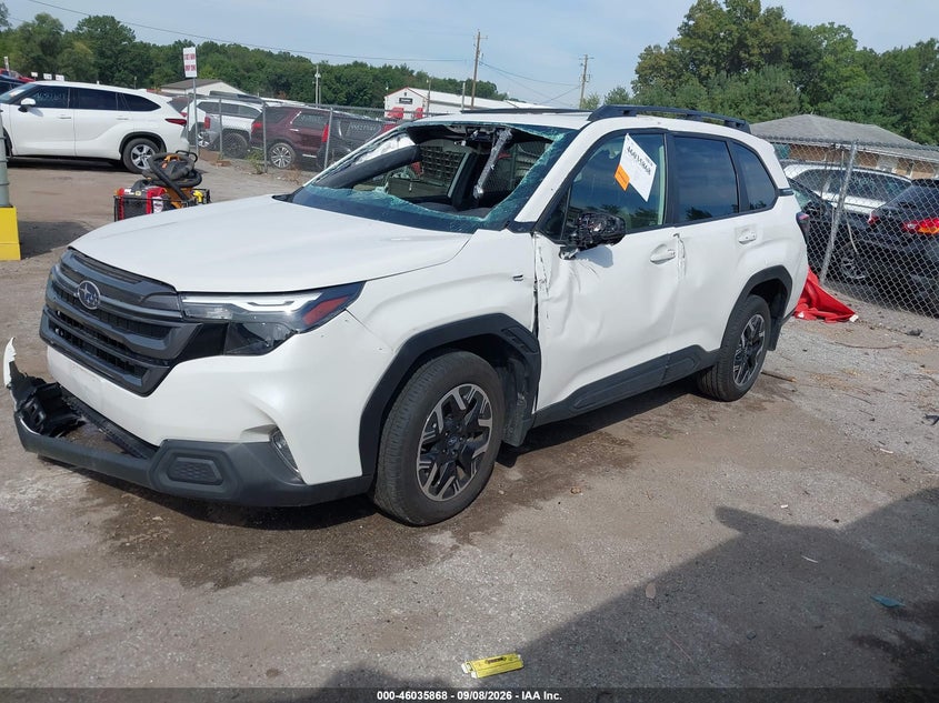Vin: jf2slddc0sh605587, lot: 46535287, subaru forester premium 20252