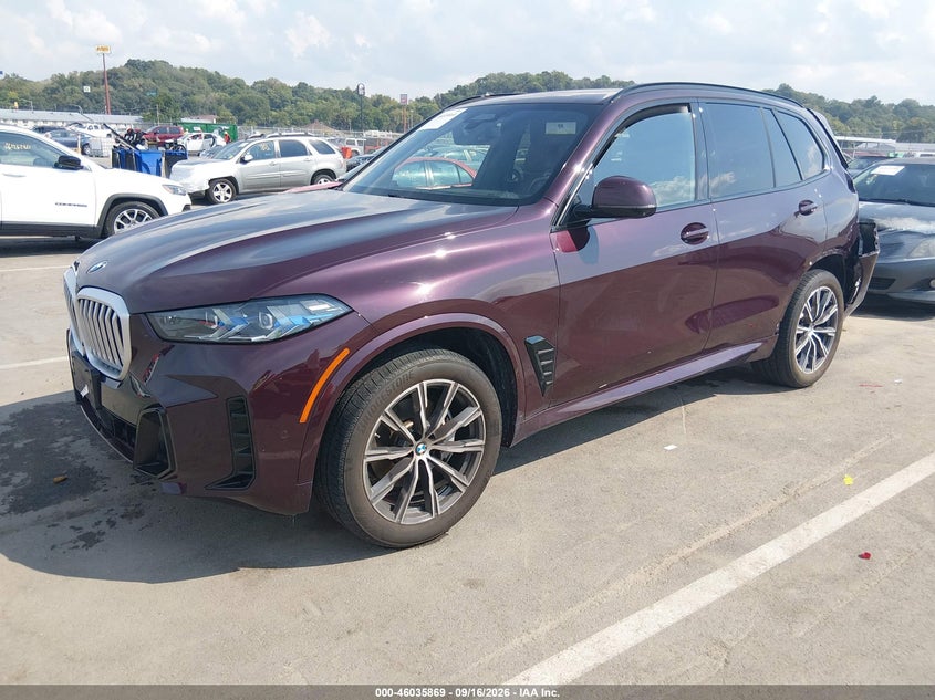 Vin: 5ux23eu08s9y04101, lot: 46535288, bmw x5 xdrive40i 20252