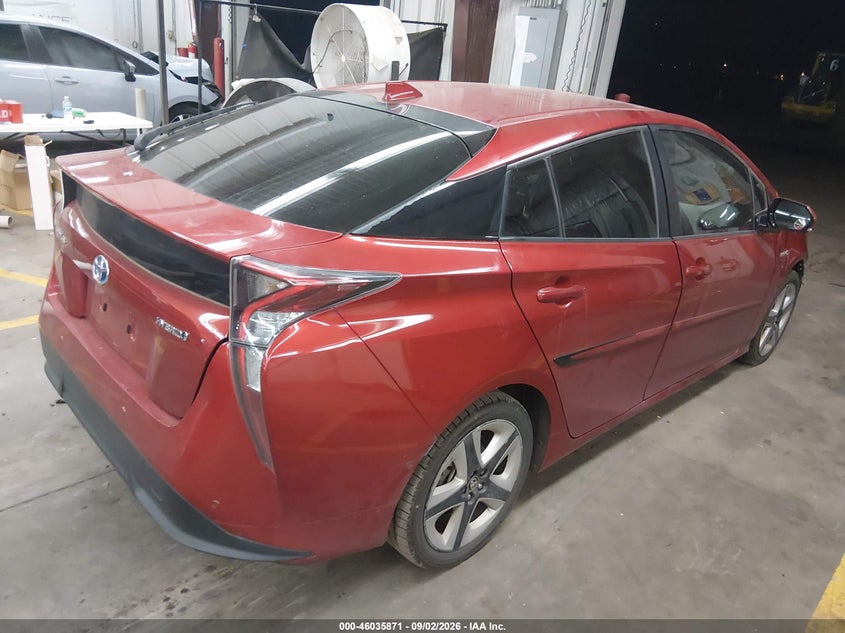 TOYOTA PRIUS 2016 VIN JTDKARFU8G3523215