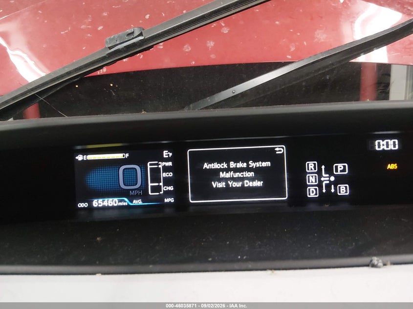 TOYOTA PRIUS 2016 VIN JTDKARFU8G3523215