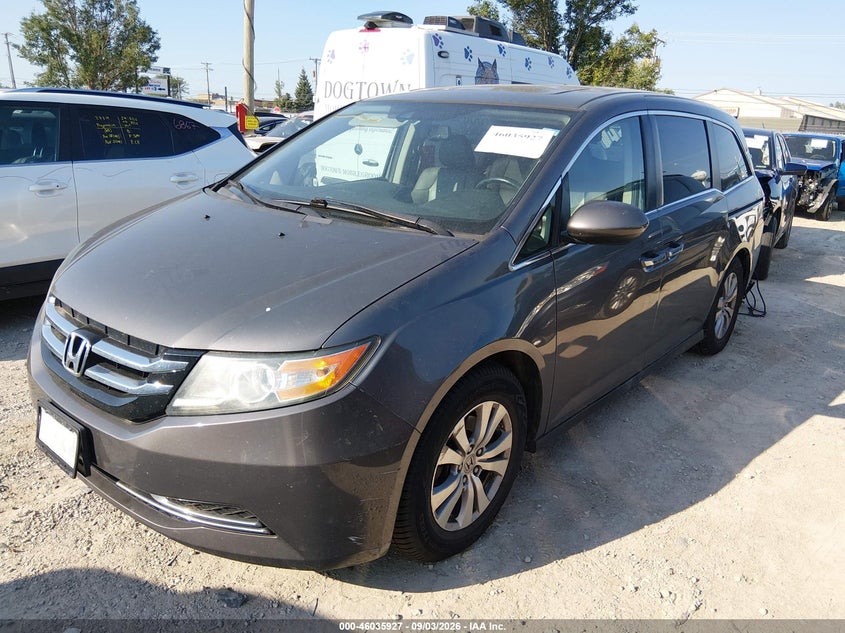 2014 HONDA ODYSSEY auction photo 2