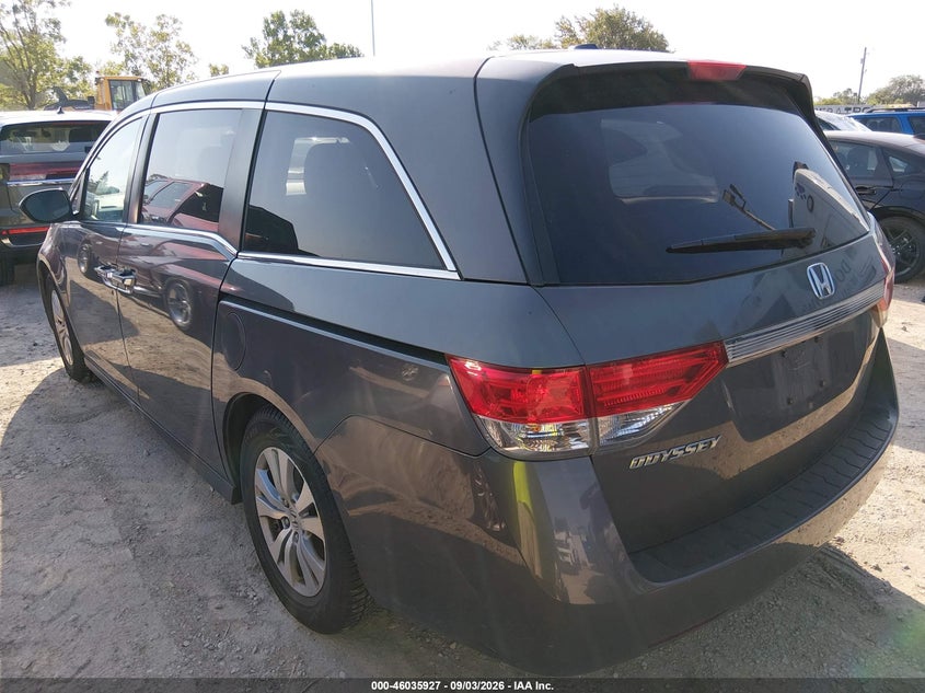 2014 HONDA ODYSSEY auction photo 3