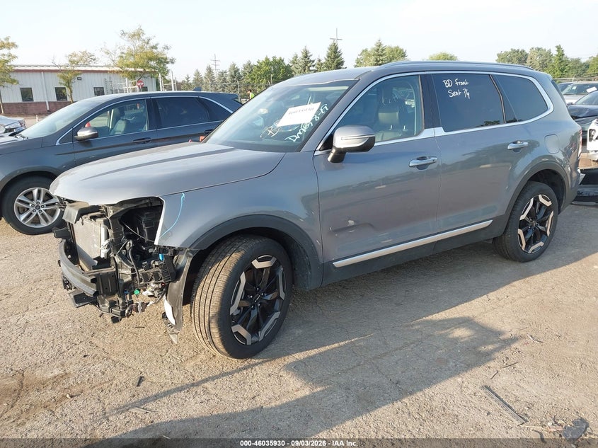 Vin: 5xyp6dgc0sg687756, lot: 46535349, kia telluride s 20252