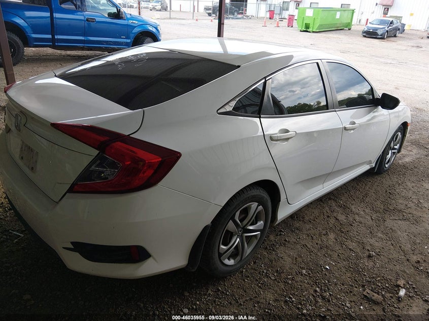 Vin: 19xfc2f51ge049824, lot: 46535374, honda civic lx 20164