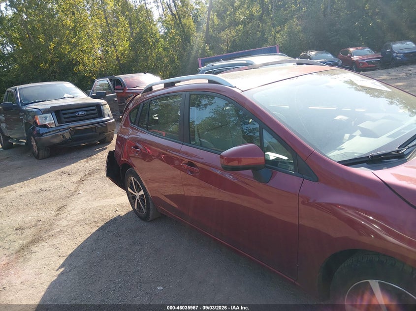 SUBARU IMPREZA 2022 VIN 4S3GTAD68N3719402