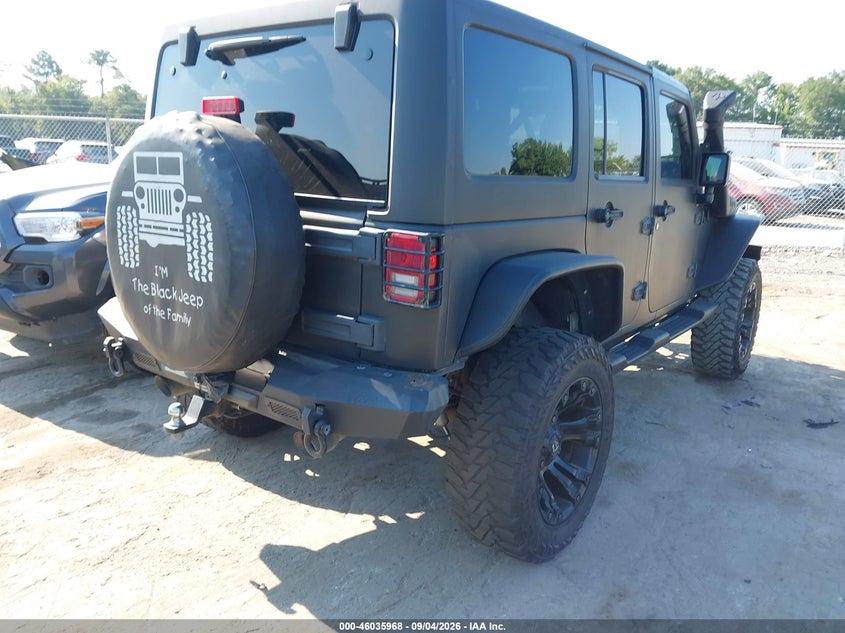 JEEP WRANGLER UNLIMITED 2012 VIN 1C4BJWEG8CL169393