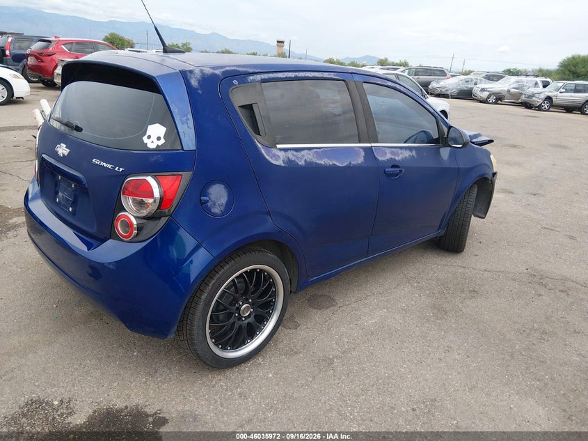 Vin: 1g1jd6sh8c4199061, lot: 46535391, chevrolet sonic 1lt 20124