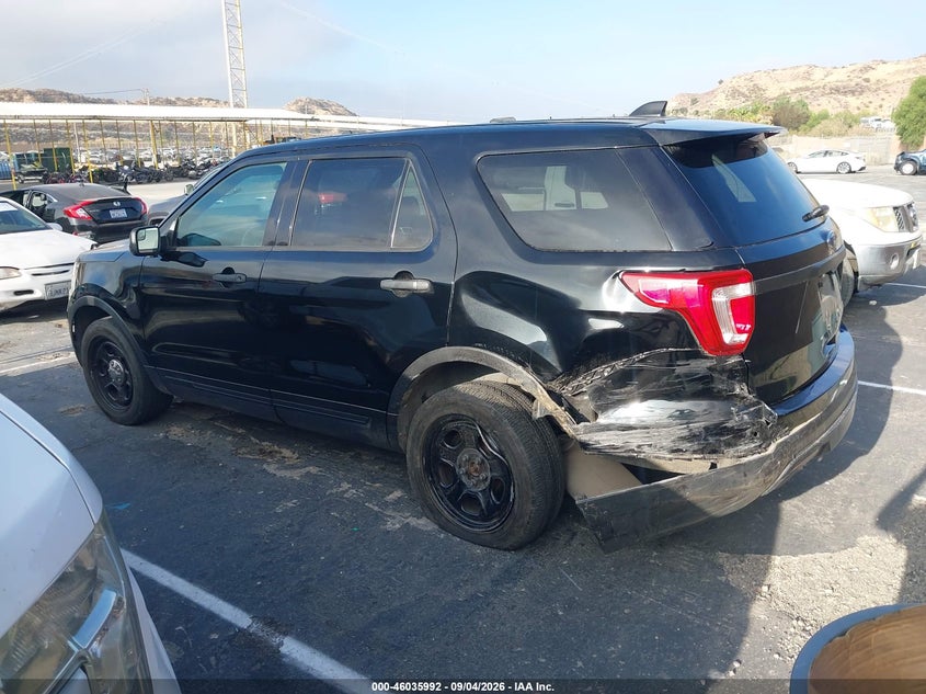 FORD UTILITY POLICE INTERCEPTOR 2017 VIN 1FM5K8AR0HGC57217