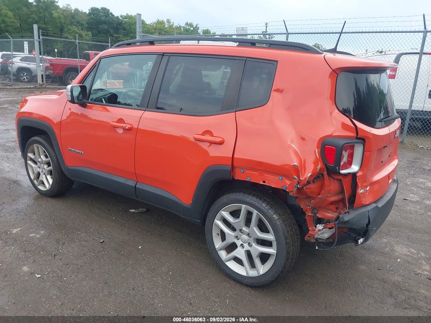 Vin: zacnjdbb2mpm55308, lot: 46535482, jeep renegade islander 4x4 20213