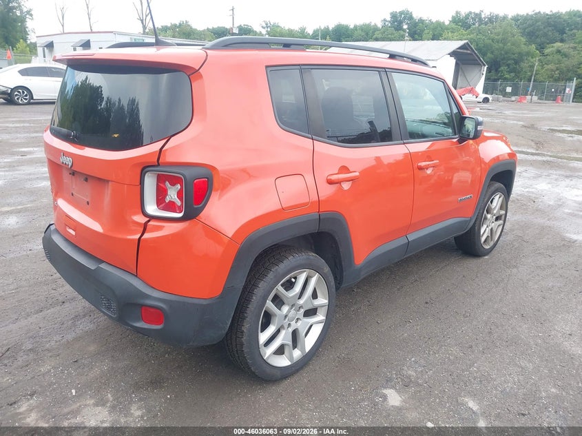 Vin: zacnjdbb2mpm55308, lot: 46535482, jeep renegade islander 4x4 20214