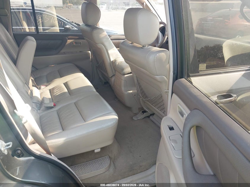 2002 TOYOTA LAND CRUISER auction photo 8