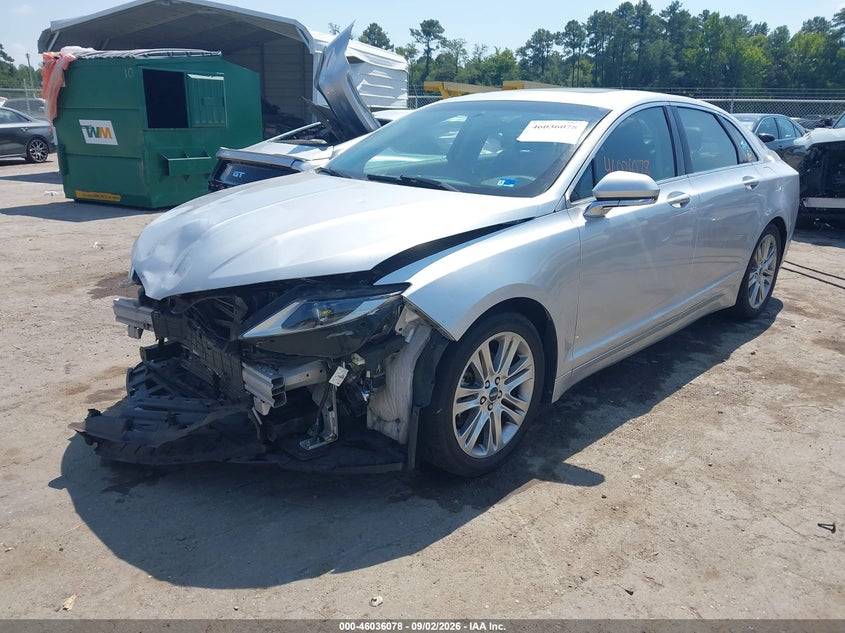LINCOLN MKZ HYBRID 2014 VIN 3LN6L2LU5ER824395