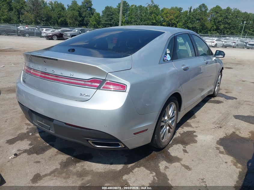 LINCOLN MKZ HYBRID 2014 VIN 3LN6L2LU5ER824395