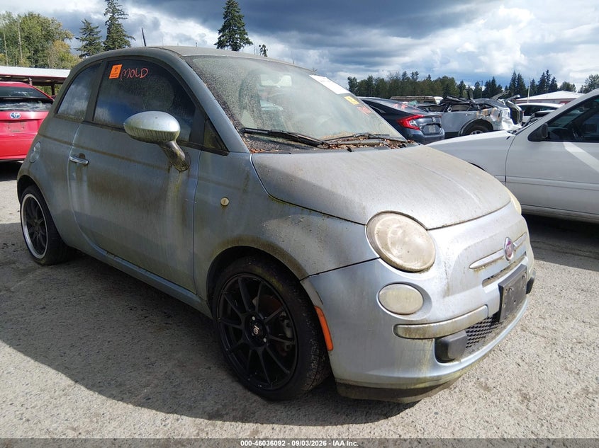 2013 FIAT 500 auction photo 1