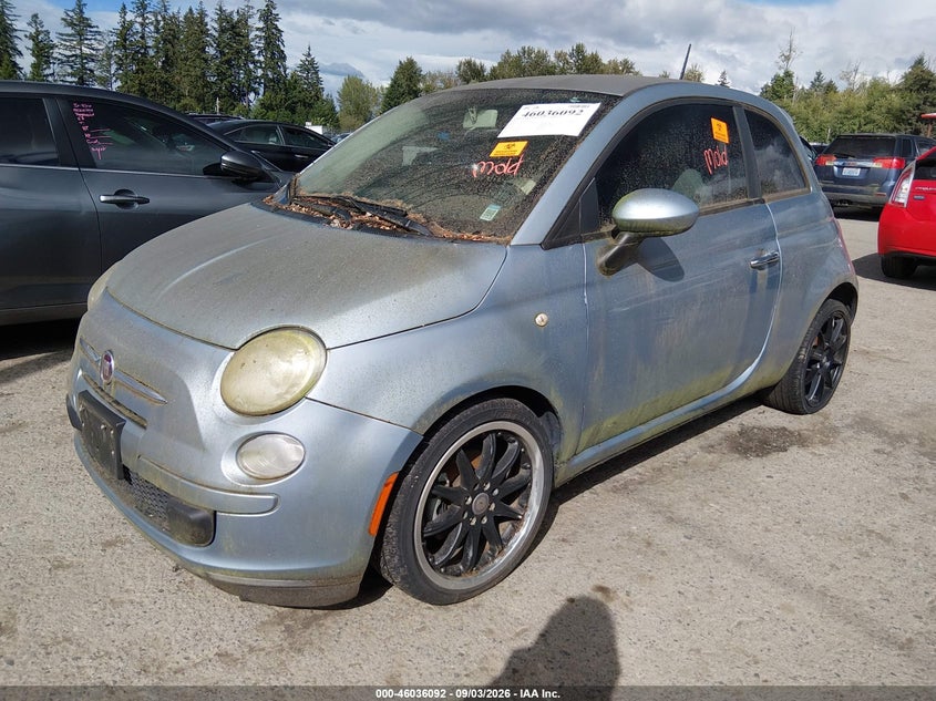 2013 FIAT 500 auction photo 2