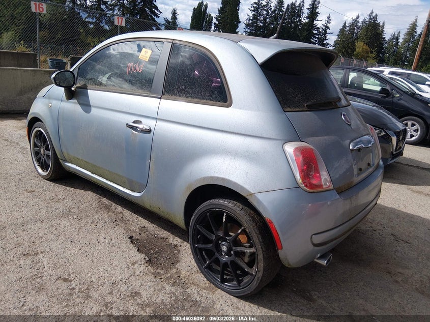 2013 FIAT 500 auction photo 3