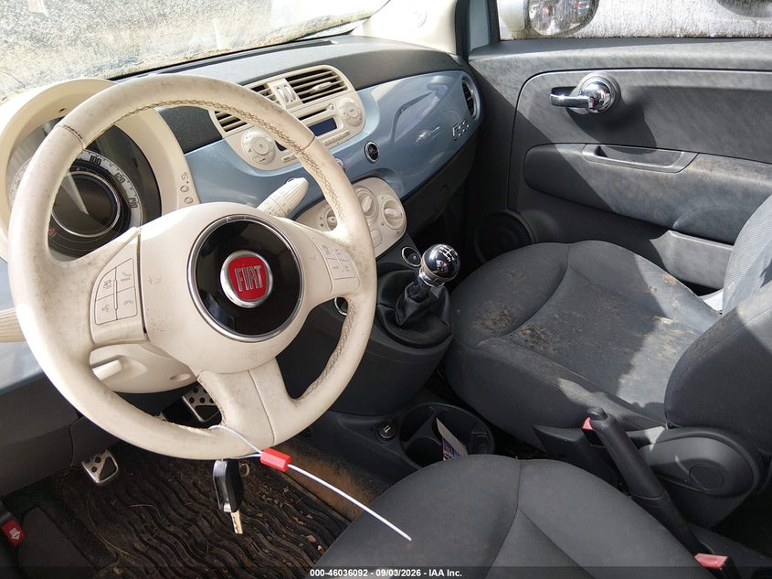 2013 FIAT 500 auction photo 6