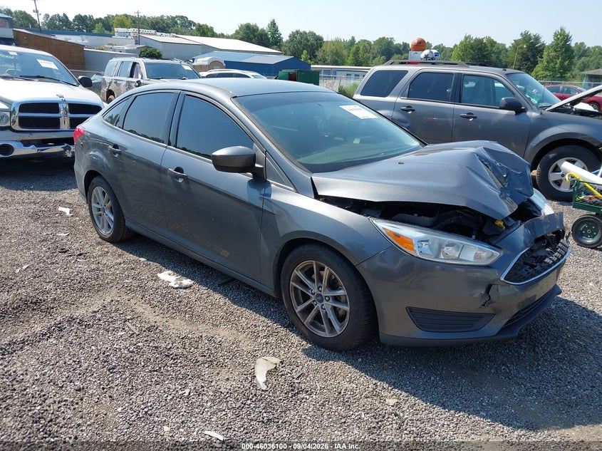 Vin: 1fadp3f22jl214839, lot: 46535519, ford focus se 20181