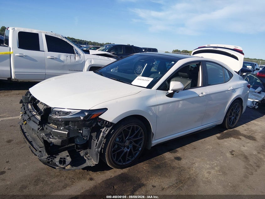 2025 Toyota Camry Xse, Front End, IAAI, VIN 4T1DAACK9SU080312 — photo 2
