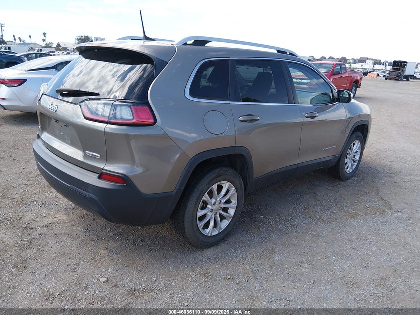 Vin: 1c4pjmcb7kd459943, lot: 46535529, jeep cherokee latitude 4x4 20194