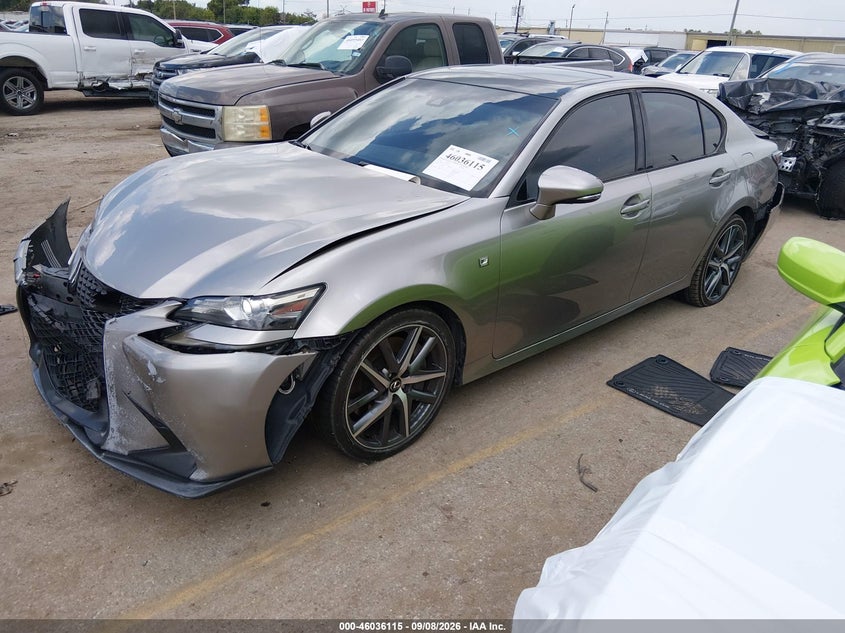 Vin: jthbz1bl7ga006540, lot: 46535534, lexus gs 350 f sport 20162