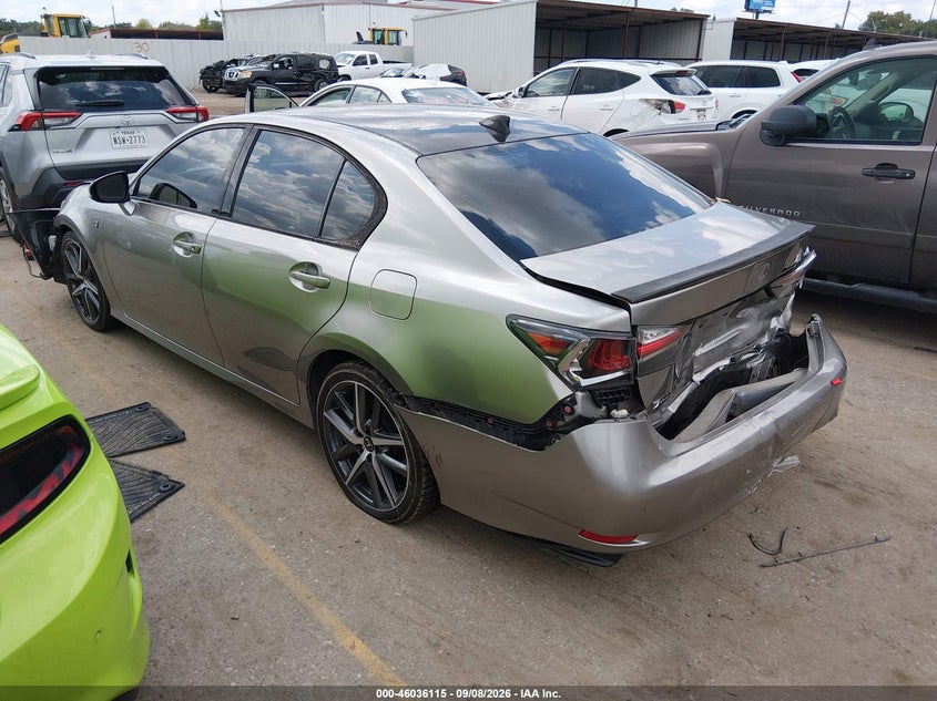 Vin: jthbz1bl7ga006540, lot: 46535534, lexus gs 350 f sport 20163