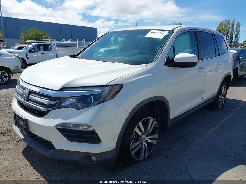 HONDA PILOT 2017 VIN 5FNYF6H43HB070293