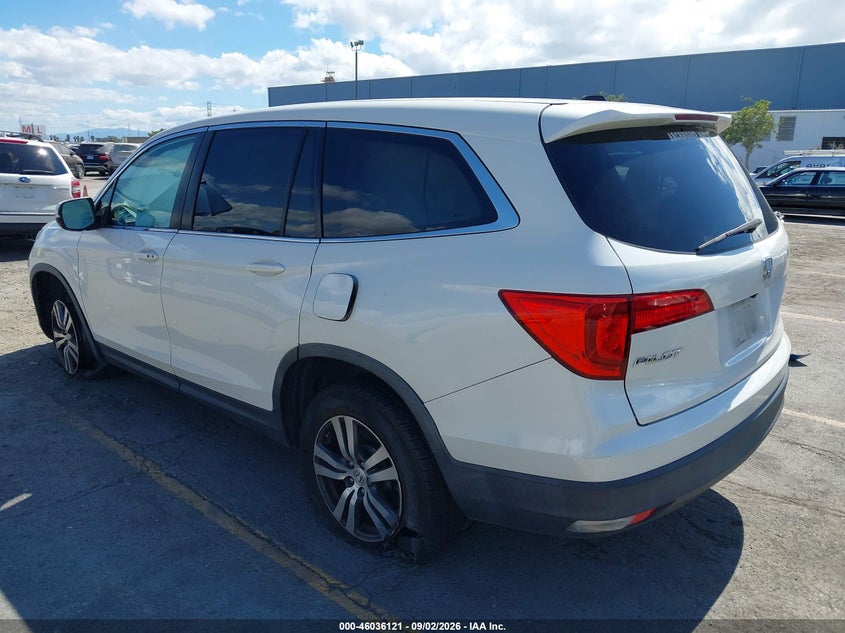 HONDA PILOT 2017 VIN 5FNYF6H43HB070293