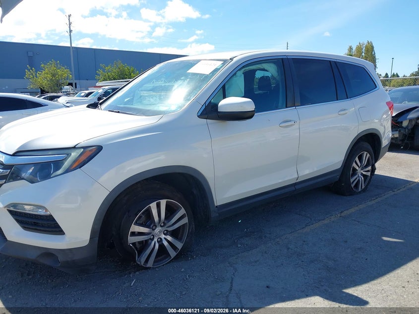 HONDA PILOT 2017 VIN 5FNYF6H43HB070293